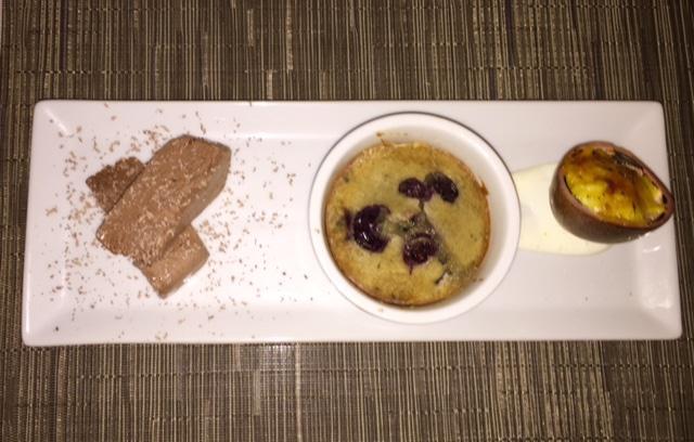 That créme brulle in the granadilla half was the stuff that legends are made of... so was the semifreddo